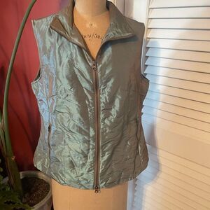 SPANNER | zip up vest with pockets M
